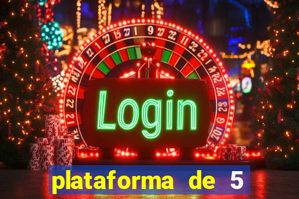 plataforma de 5 reais fortune tiger